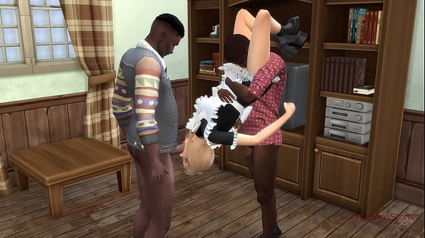 Two black grandpas are so horny they drill sexy maid – Free HD Porn Video