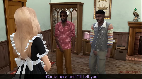 Two black grandpas are so horny they drill sexy maid – Free HD Porn Video