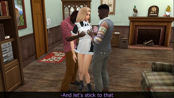 Two black grandpas are so horny they drill sexy maid – Free HD Porn Video