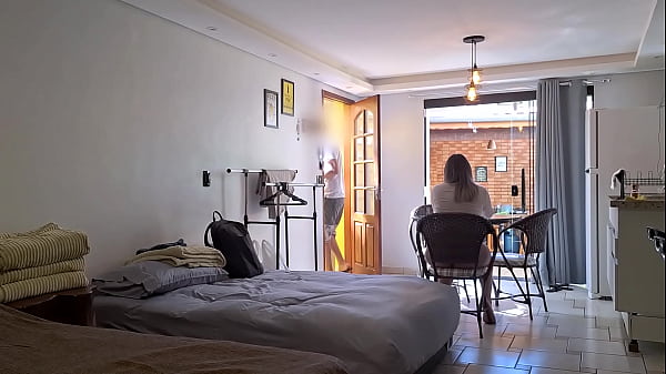 Married woman sucking her husband's friend's very hard cock Sub. EN 1-4