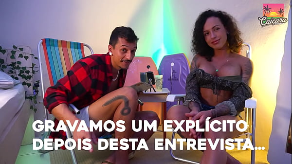 Fitness model Kelly Odara reveals sexual adventures on Caiçara Talk Show - EP02 – Free HD Porn Video