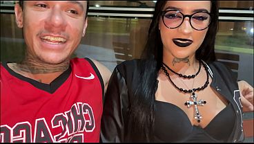 ON THE STREET WITH KTAL - WALKING THE STREETS OF BRASILIA I MET A YOUNG GOTHIC GIRL AND OFFERED HER MONEY TO FILM WITH ME AND SHE ACCEPTED - COMPLETE IN RED - KTAL – Free HD Porn Video