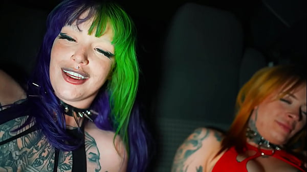 The Hangover: Goth PAWGs Devour BBC in Public 3sum Pt 2 – Free HD Porn Video