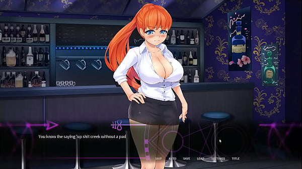 Give an Imp a chance [Femdom Hentai game PornPlay] Ep.7 my redhead coworker tease my groin with her foot in a public bar – Free HD Porn Video