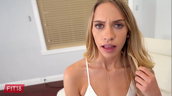 FIT18 - Khloe Kapri - Skinny Blonde With Braces In Yoga Pants Wants To Fuck Casting Agent – Free HD Porn Video