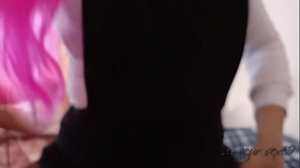 She fucks him to help her do her homework before they arrive and discover us: I fuck my neighbor until her pretty ass hurts