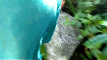 A lovely stepmom and stepson lose control while having sex outdoors in the woods – Free HD Porn Video
