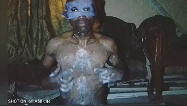 AFRICAN LONELY AND HORNY MAN FEELING HIMSELF AT HOME – Free HD Porn Video