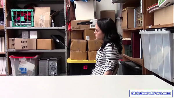 StripSearchPorn.com - Petite teen thief seducing store officer – Free HD Porn Video