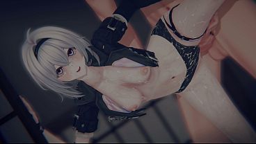 [NTE] Esper Zero's (Coco) "FALLEN PROTAGONIST": Bound Female MC & POV Sandwich DP (4K/60FPS) – Free HD Porn Video