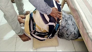 Stepmother got stuck under the bed, stepson her after seeing her ass xxxx – Free HD Porn Video