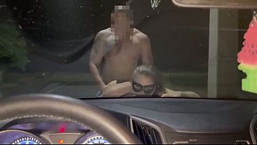 I was already on all fours on the hood, going all the way in, my cock going in and out completely under the streetlight. Moaning loudly, "Baby, don't stop, fuck me harder." – Free HD Porn Video
