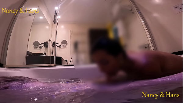 Sex in the hot tub. Nancy and Hans. Gopro. Recorded underwater. – Free HD Porn Video