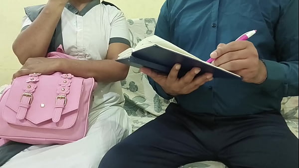 Sir called the beautiful young studying girl of the village to his house and fucked her hard – Free HD Porn Video